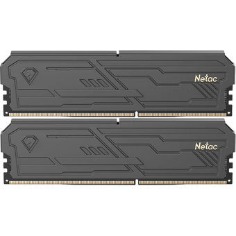  ОЗУ Netac DDR4 Shadow III Black (NTSHD4P26DP-16K) 16Gb, 2666Mhz, CL19, с радиатором 