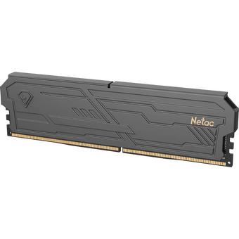  ОЗУ Netac DDR4 Shadow III Black (NTSHD4P26DP-16K) 16Gb, 2666Mhz, CL19, с радиатором 
