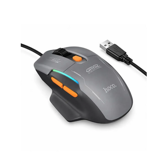  Мышь HOCO GM52 Reddy RGB gaming wired mouse черный 