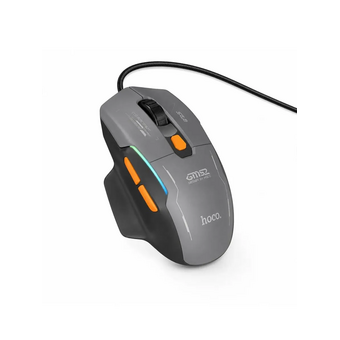  Мышь HOCO GM52 Reddy RGB gaming wired mouse черный 