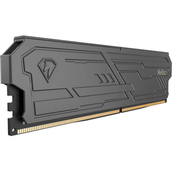  ОЗУ Netac DDR4 Shadow III Black (NTSHD4P26DP-16K) 16Gb, 2666Mhz, CL19, с радиатором 