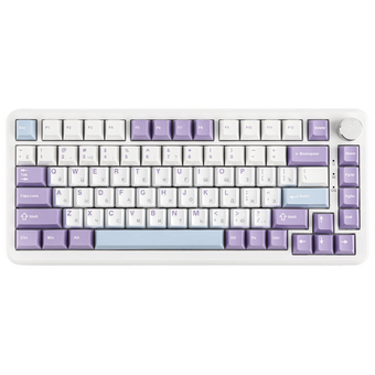  Клавиатура Ajazz AK820 Max Magnetic Switches фиолетовый/белый/синий 