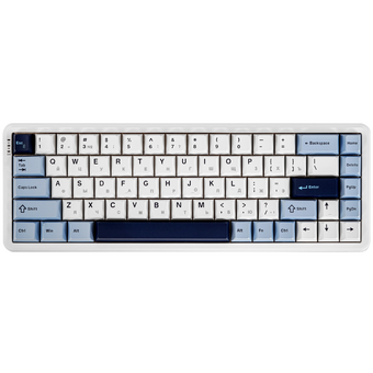  Клавиатура Ajazz AK680 Max синий/белый/темно-синий 