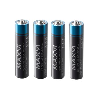  Щелочная батарейка Maxvi MBLR03CF4, Comfort, AAA, alkaline, 4шт 