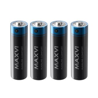  Щелочная батарейка Maxvi MBLR6CF4, Comfort, AA, alkaline, 4шт 