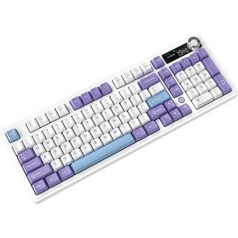 Клавиатура Ajazz AK980 V2 фиолетовый/белый/синий 