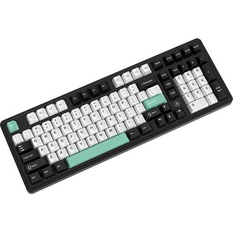  Клавиатура Ajazz AK980 V2 черный/белый/бирюзовый 