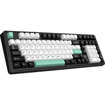  Клавиатура Ajazz AK980 V2 черный/белый/бирюзовый 