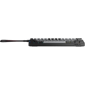  Клавиатура AULA WIN60HE Pro Edition Light Grey-Dark Grey Meteor Magnetic Switches 