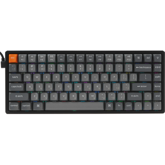  Клавиатура Keychron K2 Max (K2M-J1-RU) RGB Backlight Aluminum Red Switch черный 