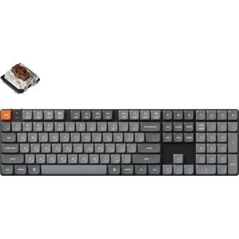  Клавиатура Keychron K5 Max Gateron (K5M-B3-RU) RGB Brown Switch Black 