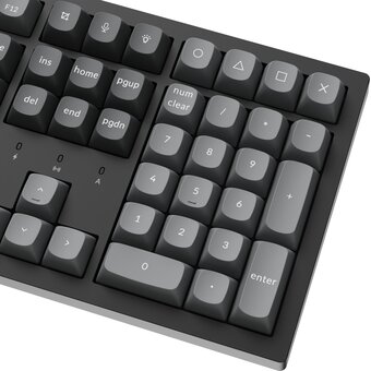  Клавиатура Keychron K10 Max (K10M-H1-RU) Swappable RGB Red Switch Black 