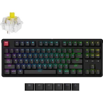  Клавиатура Keychron C3 Pro (C3PX-H4) 8K RGB Banana Switch черный 