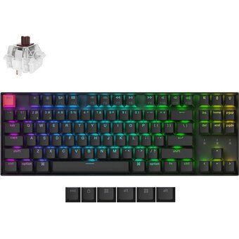  Клавиатура Keychron K8 (K8X-B3) RGB Brown Switch черный 