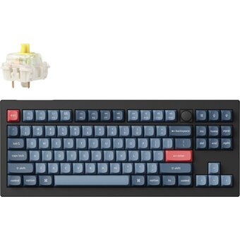  Клавиатура Keychron V3 Max (V3M-D4) RGB Banana Switch черный 
