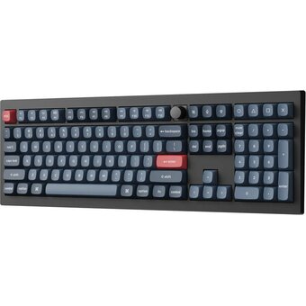 Клавиатура Keychron V6 Max (V6M-D4) RGB Banana Switch черный 