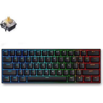  Клавиатура McHose Ace 60 Pro TTC (Ace60-4A) Uranus Magnetic Switch черный 