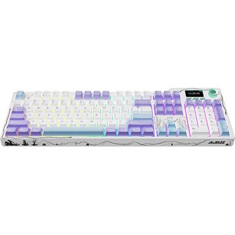  Клавиатура Ajazz AK35I V4 Avocado Switch фиолетовый/белый/синий 