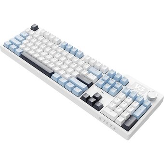  Клавиатура Ajazz AK35I V3 Sea Salt Switch синий/белый/черный 