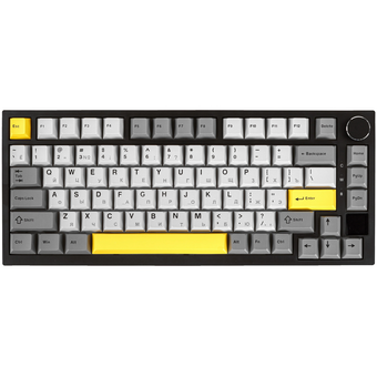  Клавиатура Ajazz AK820 Pro Flying Fish Switch черный/серый/желтый 