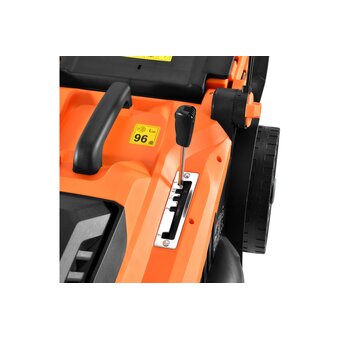  Электрическая газонокосилка Elfy ELM2000ES оранжевая 