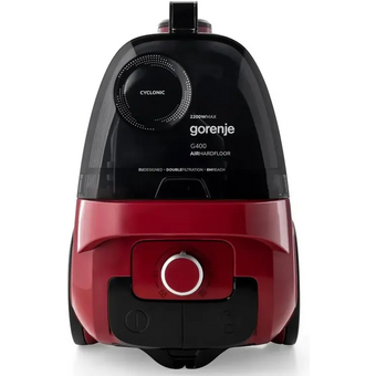  Пылесос Gorenje VC2202G4AHR красный/черный 