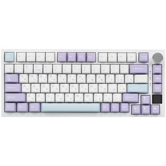  Клавиатура Ajazz AK820 Pro Flying Fish Switch фиолетовый/белый/синий 