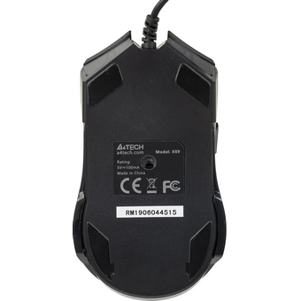  Мышь A4Tech X89 Stone Black 