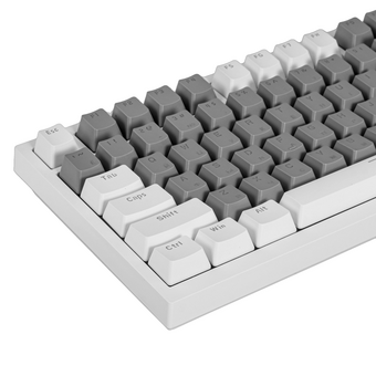  Клавиатура Ajazz AK820 белый/серый 