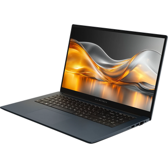  Ноутбук Maibenben M17A-R574UM (M17A-R574UM0F3RLU4EB1-Linux) 17.3" FHD IPS 144Hz, AMD R5-7430U, 16Gb, 256Gb + 256Gb SSD, синий (мышка + коврик) 