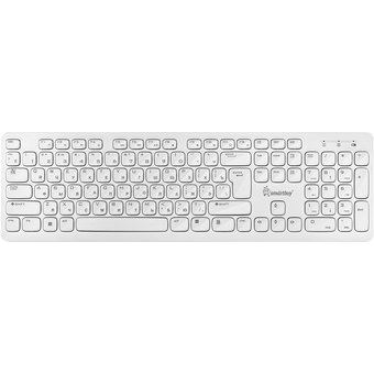  Клавиатура беспроводная Smartbuy One 252 SBK-252AG-W белая 