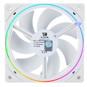  Комплект вентиляторов Thermalright TL-S12W-S (Pack of 3) (TRTLS12WS.3P) / ARGB / 120mm PWM 