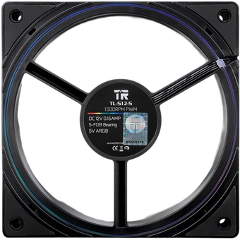  Комплект вентиляторов Thermalright TL-S12-S (Pack of 3) (TRTLS12S.3P) / ARGB / 120mm PWM 