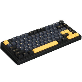  Клавиатура AULA F75 Black-Dark Blue-Orange Reaper Switches 