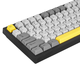  Клавиатура Ajazz AK820 Pro Gift Switch черный/серый/желтый 