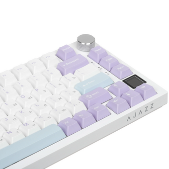  Клавиатура Ajazz AK820 Pro Flying Fish Switch фиолетовый/белый/синий 