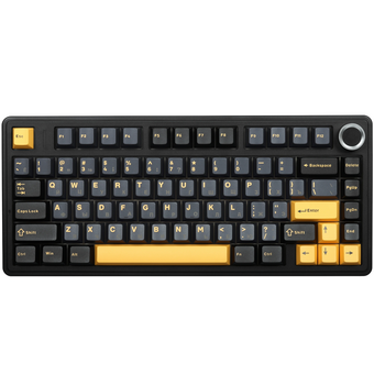  Клавиатура AULA F75 Black-Dark Blue-Orange Reaper Switches 