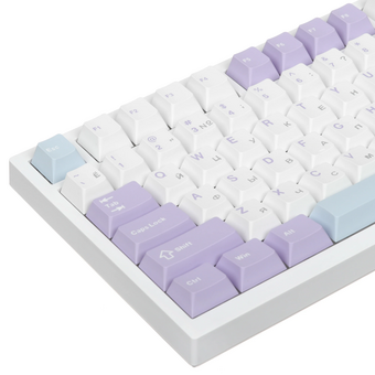  Клавиатура Ajazz AK820 Pro Flying Fish Switch фиолетовый/белый/синий 