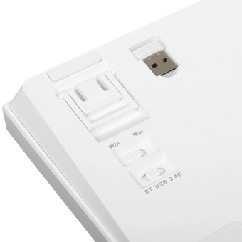 Клавиатура Ajazz AK820 Pro Flying Fish Switch фиолетовый/белый/синий 