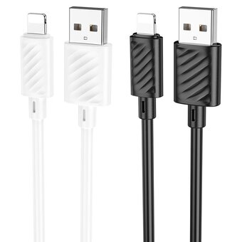  Кабель HOCO X88 USB 2м Lightning чёрный 