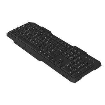  Клавиатура+мышь Maxvi KWS-06 combo черный 