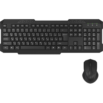  Клавиатура+мышь Maxvi KWS-06 combo черный 