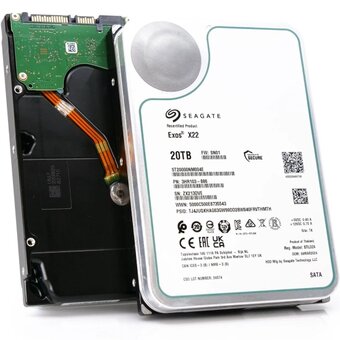  HDD Seagate Exos X22 ST20000NM004E SATA3 20Tb 7200 RPM 512Mb 1 year warranty 