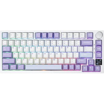  Клавиатура Ajazz AK820 синий/белый/фиолетовый 
