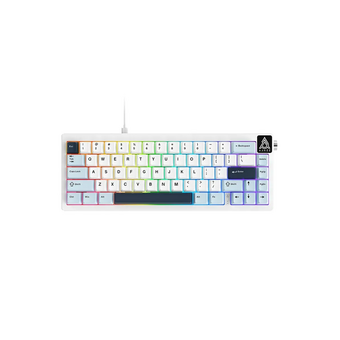  Клавиатура Ajazz AK650 Sea Salt Switch синий/белый 
