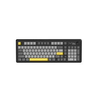  Клавиатура Ajazz AK980 V2 Maillard Switch черный/серый/желтый 