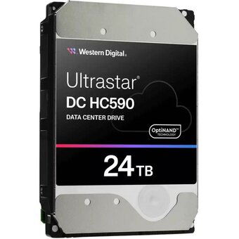  HDD WD Ultrastar DC HC590 WUH722624AL5204 SAS Server 24Tb 7200 12Gb/s 512MB 1 year warranty 
