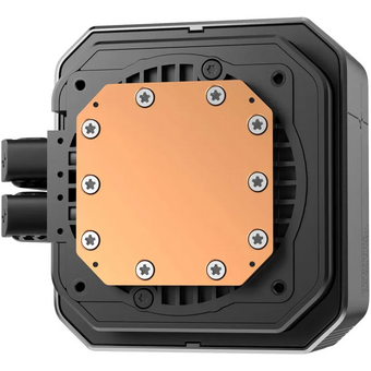  СВО Deepcool Spartacus 420 ARGB (R-SPT420-BKDSMP-G-1) Soc-AM5/AM4/1200/1700/1851 черный 4-pin 32.89dB Al LCD 2647gr Ret 