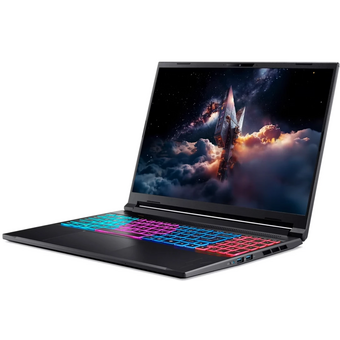 Ноутбук Acer Nitro V 16S ANV16S-71-71MF (NH.U28CD.004) Intel Core 7 240H/16Gb (1*16 D5)/SSD1Tb/RTX5060 8Gb (85W)/16"/IPS/WQXGA/2560x1600/NoOS/Black 