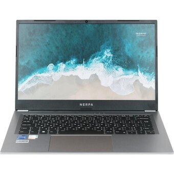  Ноутбук NERPA Caspica I552-14CE165202G-Win11Pro 14" IPS/1920x1080/Intel Core i5-1235U (1.3GHz)/16GB/512GB NVMe SSD/Iris Xe/WiFi+BT/50WHr 